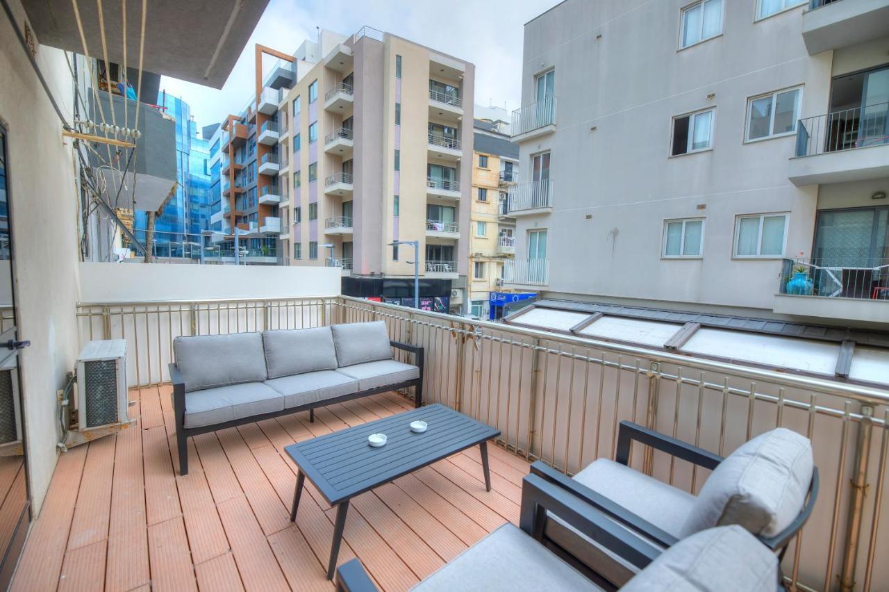 2Bedroom With Large Terrace In Paceville Jpor1-1 San Ġiljan Kültér fotó