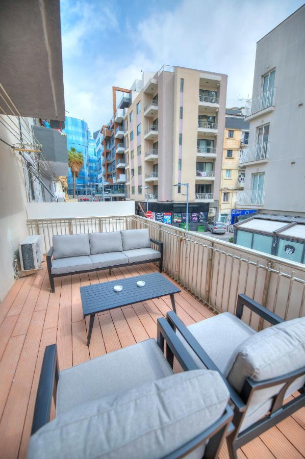 2Bedroom With Large Terrace In Paceville Jpor1-1 San Ġiljan Kültér fotó